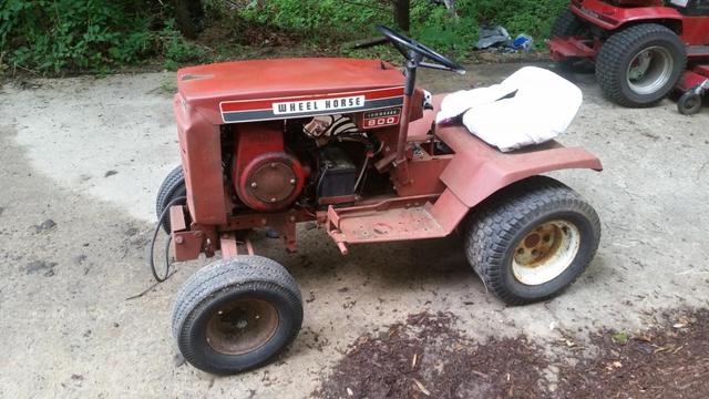 Wheel horse top commando 800