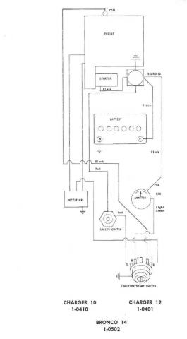70 Charger Auto Wiring Diagram - Wheel Horse Electrical ... k301 wiring diagram 