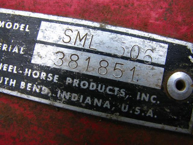 SML 506 50" Sickle Bar Mower-1