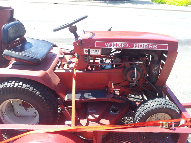 1975 wheel horse tractor sale