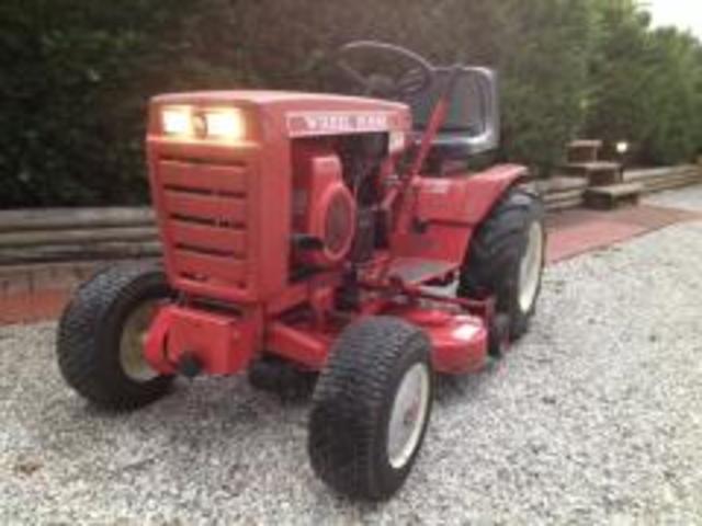 1977 B80 w/lights on