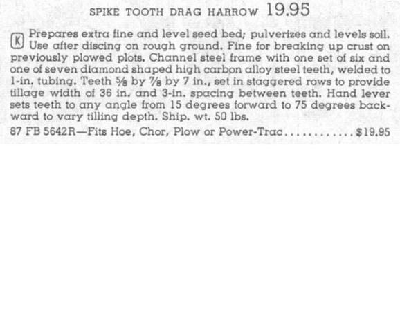 1955 MW spike tooth harrow description.jpg