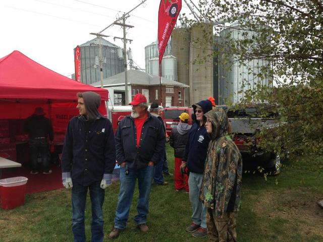 (L) Eric (Lonnie's son), Lonnie , Bob Rock (WHPNY) 151.JPG