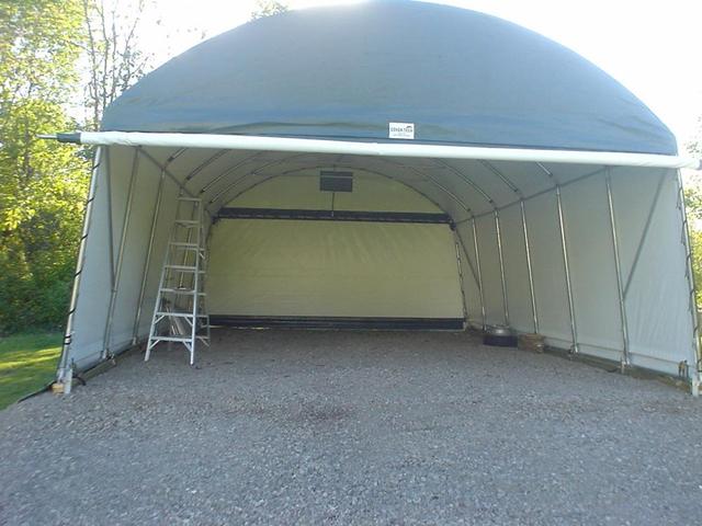 New_garage_on_wood_with_cables_buried_9.