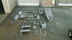 Sandblasted Parts