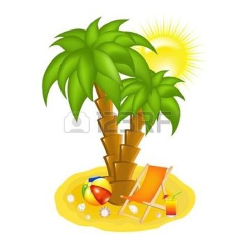 palm-tree-on-beach-chaise-lounge-and-coc