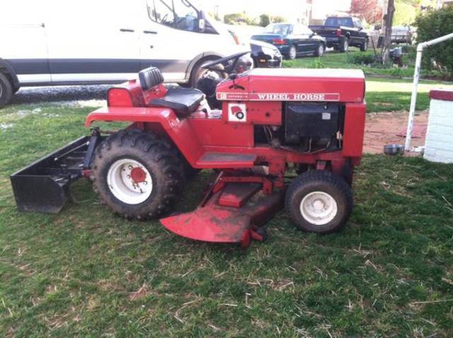 WH Senior listed for sale on Craigslist Wheel Horse Tractors