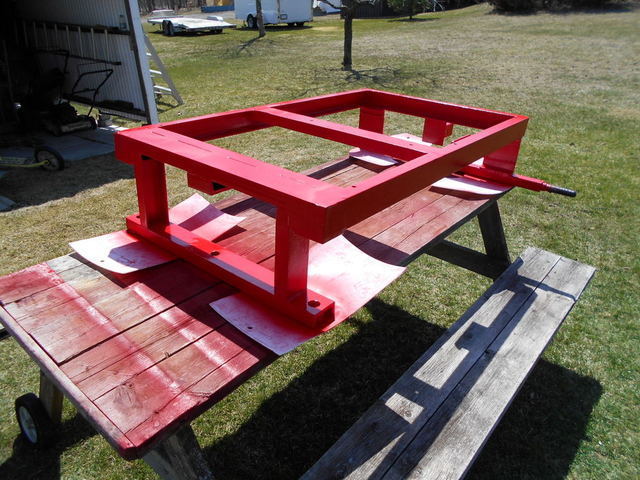 Wagon frame right side up and painted 5.jpg