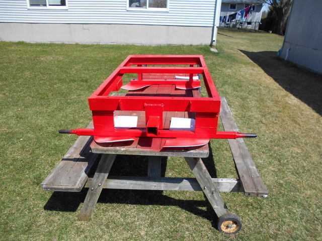 Wagon frame right side up and painted 3.jpg