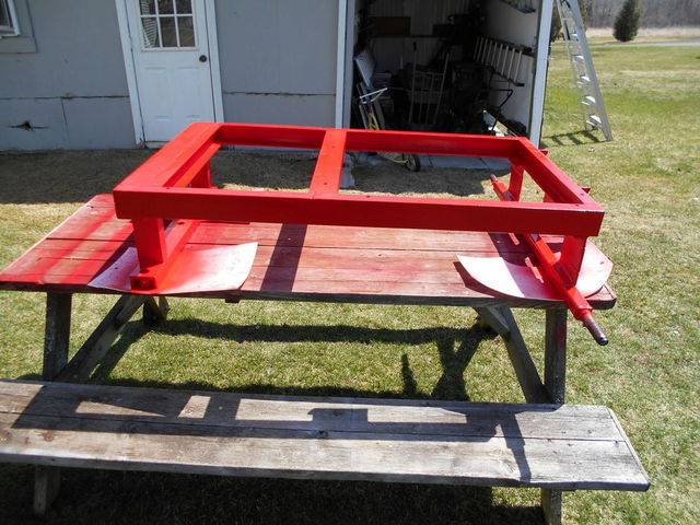 Wagon frame right side up and painted 4.jpg
