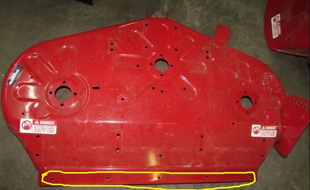 42 inch RD deck shell rear holes identified.jpg