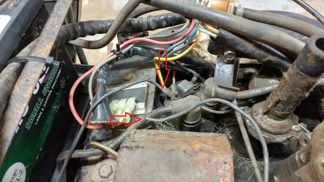 520h ignition coil wires- Loose black wire.. - Engines ... onan coil wiring diagram 