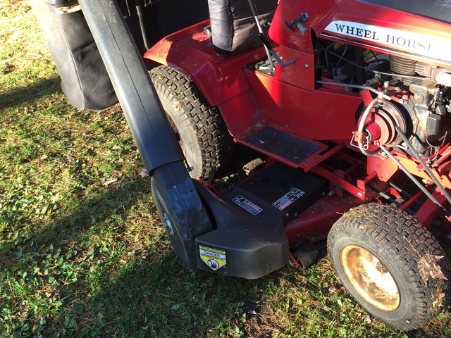 Toro wheel online horse bagger attachment
