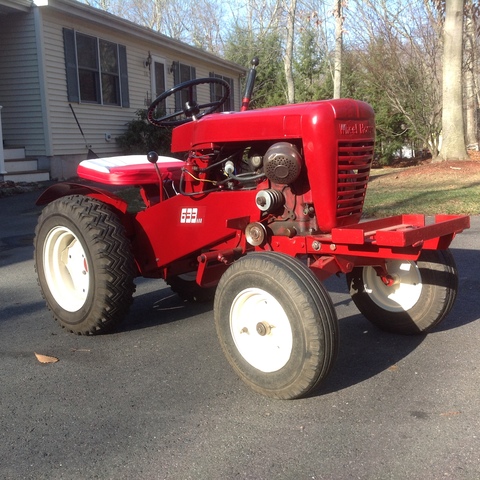 Wheel horse top 633