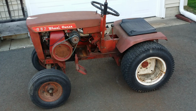 Wheel Horse 857 Project - Restorations, Modifications