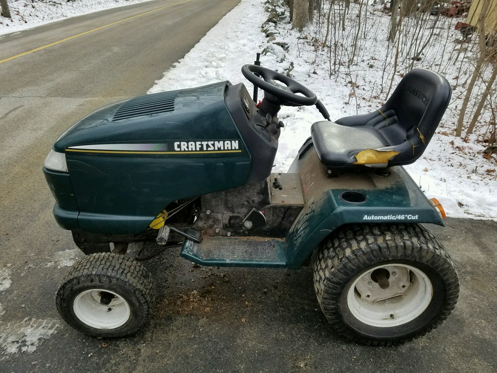 Real nice Lucky break on Craftsman GT3000 other brands RedSquare Wheel Horse Forum