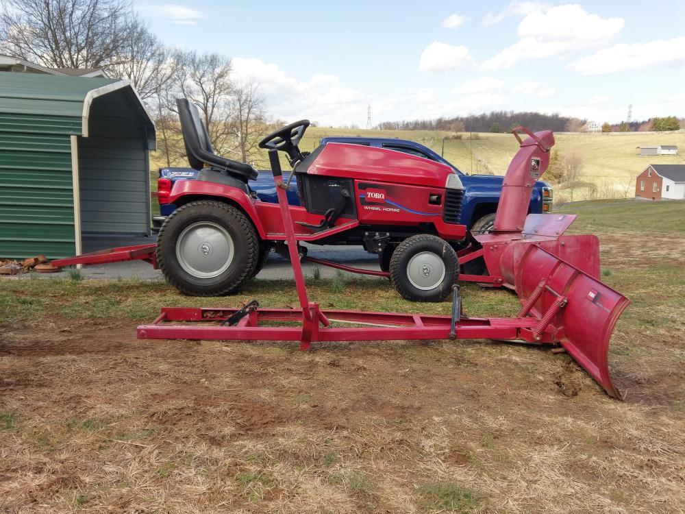 Clevis Hitch Implements and Attachments RedSquare Wheel Horse Forum