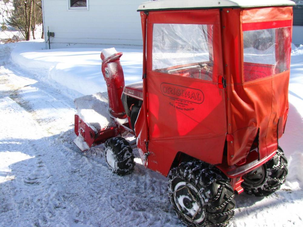 wheel horse cab enclosure Implements and Attachments RedSquare