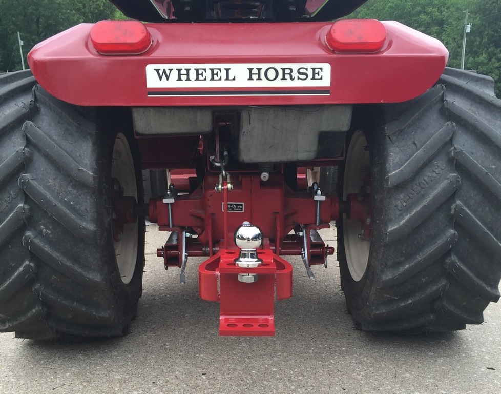 Sleeve hitch for wheel online horse tractor
