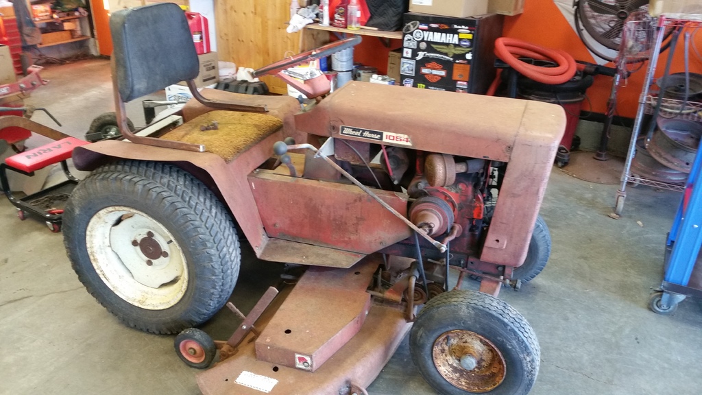 Wheel Horse 953 Diesel Plow Tractor Restorations, Modifications