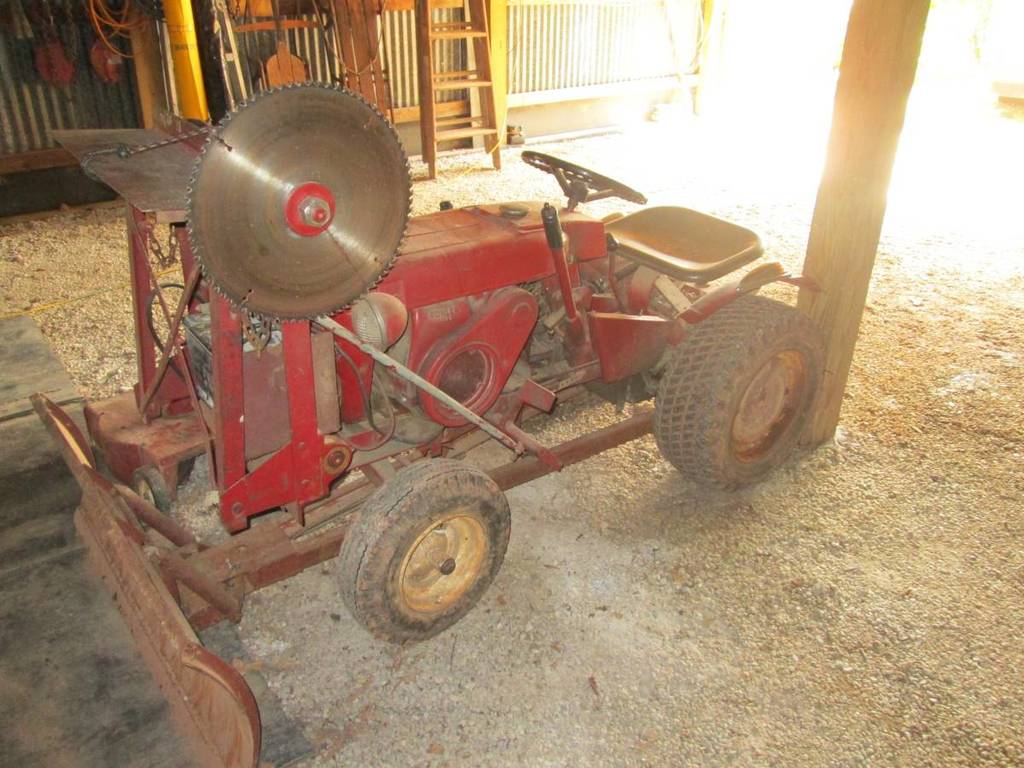 Image result for wheel horse sawmill