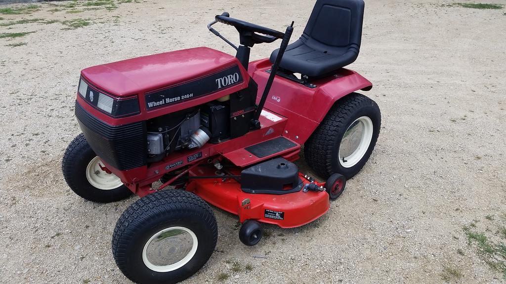 Wheel horse 246h deals