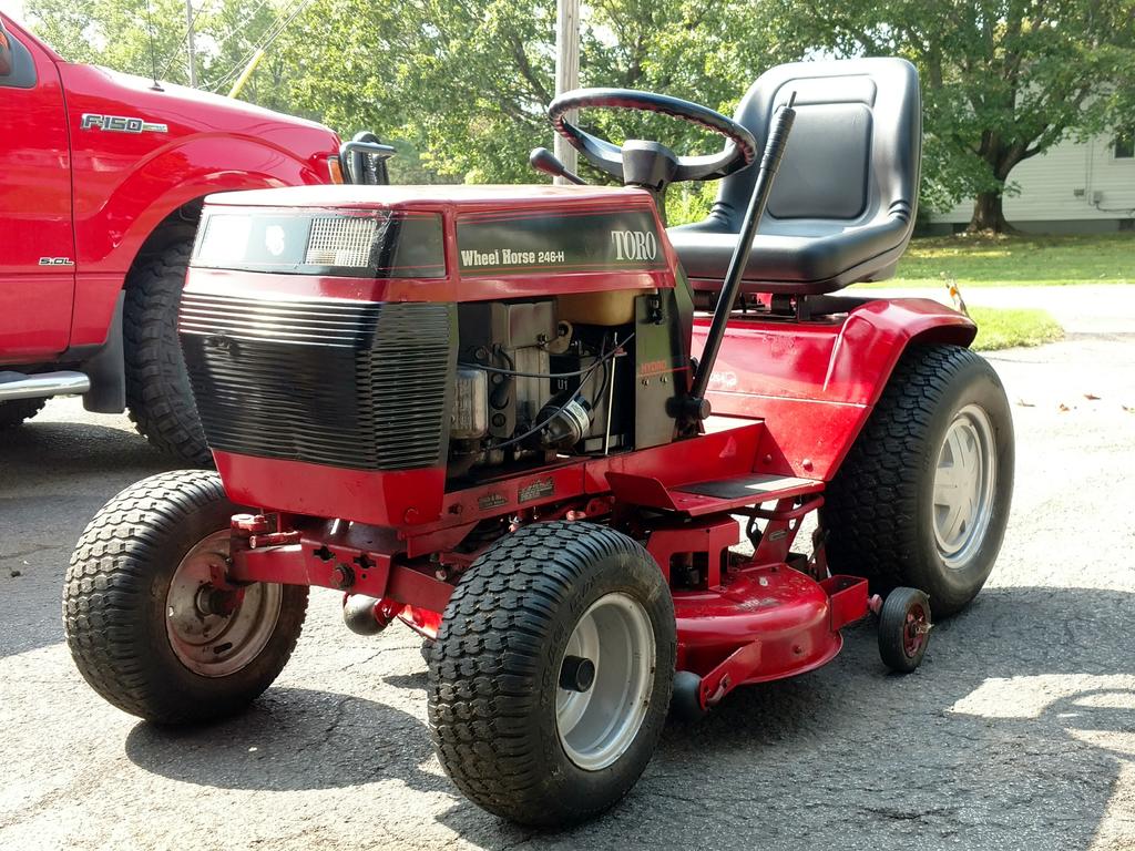 Wheel horse 246h deals