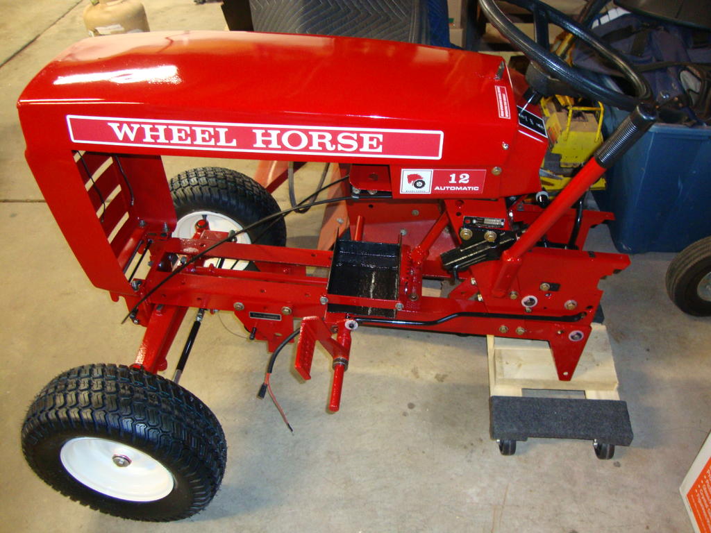 Wheel horse online tractor decals