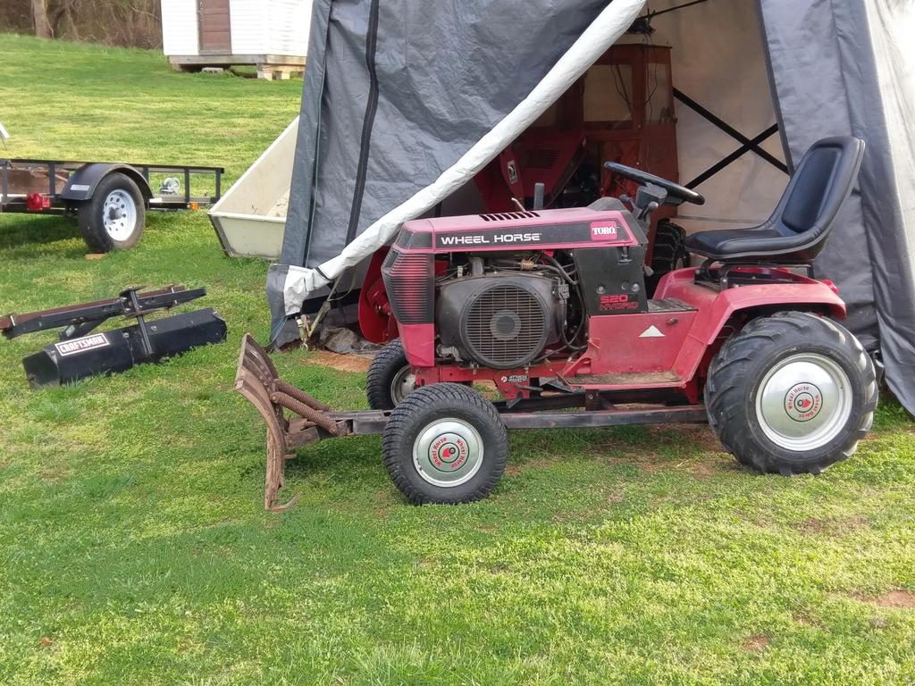 Wheel Horse plow on an old Cub Implements and Attachments RedSquare Wheel Horse Forum