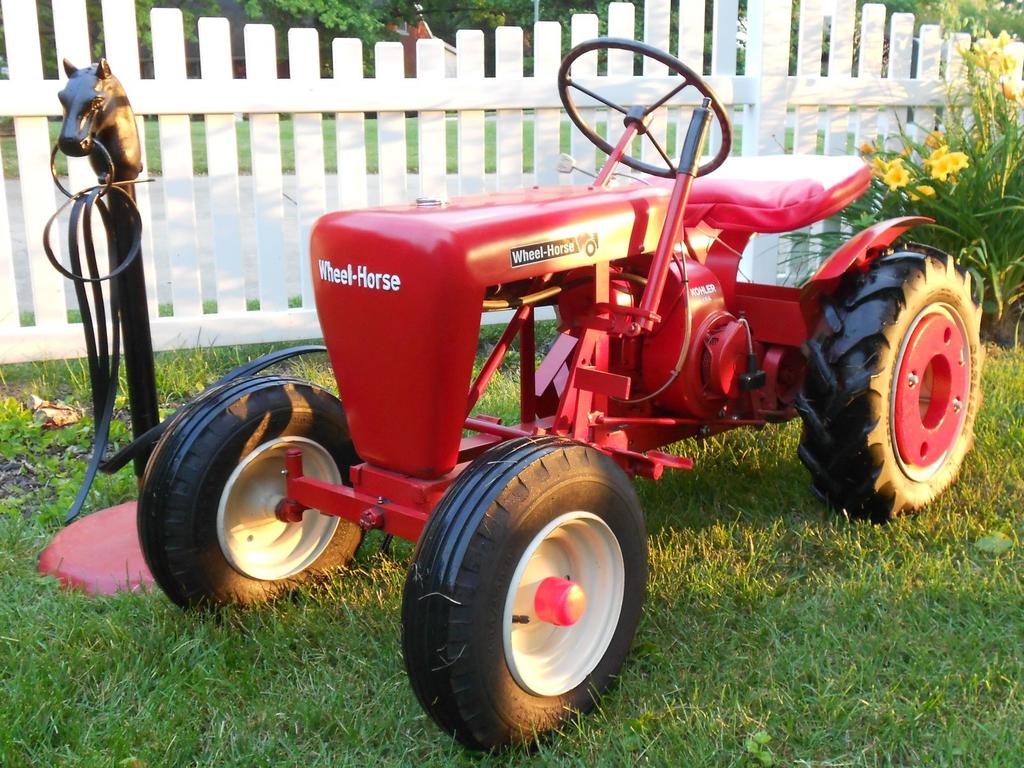 My favorite is my 1958 Wheel Horse RJ.