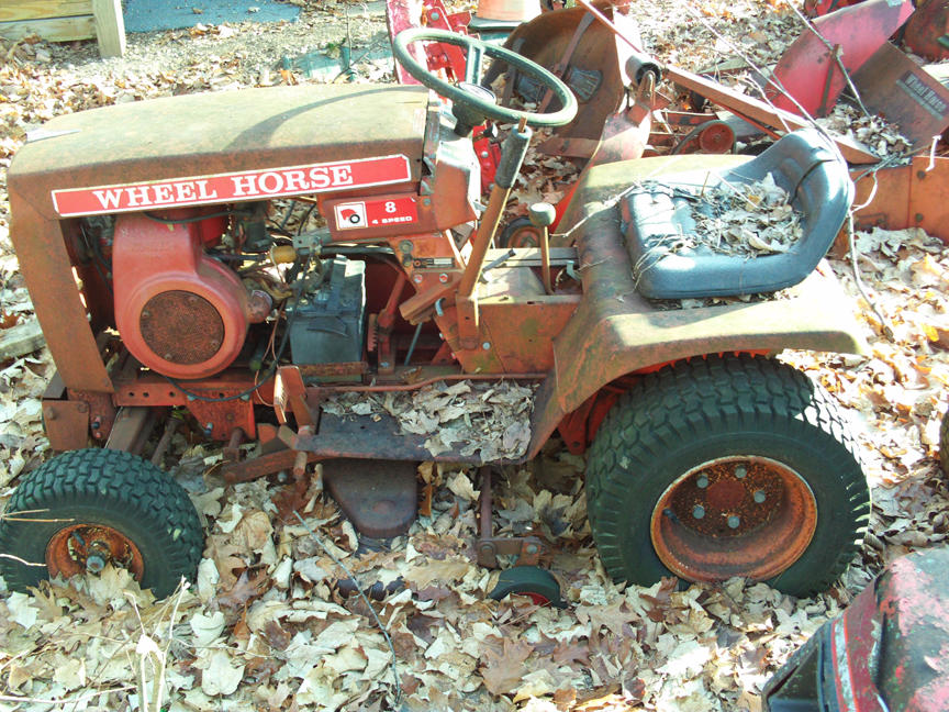 1973 8hp? Wheel Horse Tractors RedSquare Wheel Horse Forum