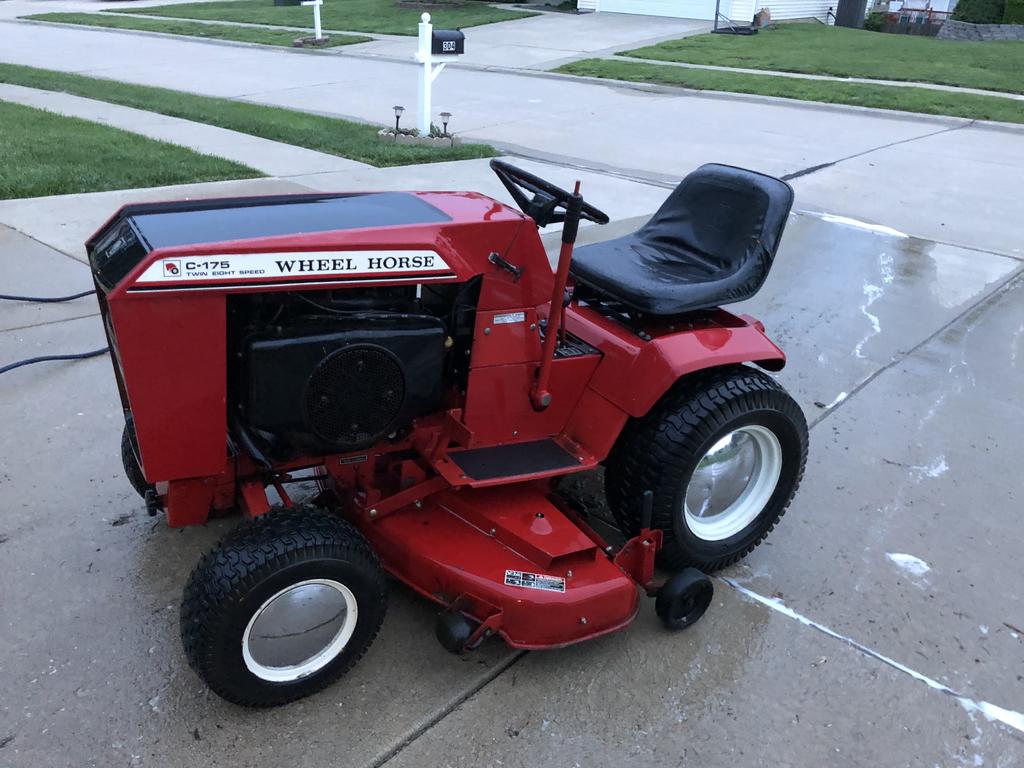 Wheel horse C175 from grandfather. Wheel Horse Tractors RedSquare