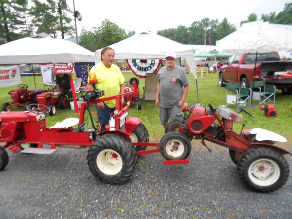 One of the better demonstrations at the Big Show Wheel Horse