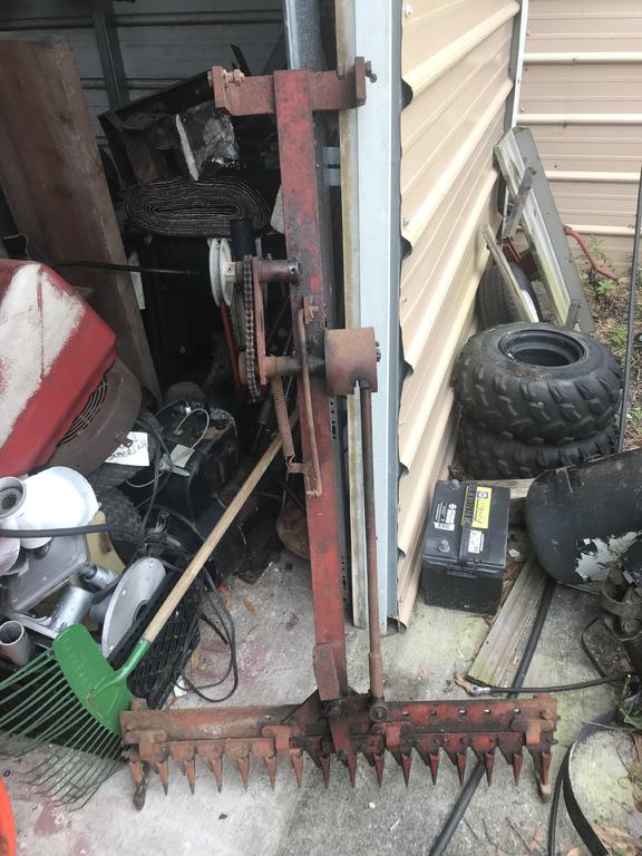 701 front sickle bar mower Implements and Attachments