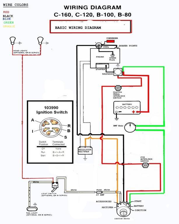 B Wiring Diagram from www.wheelhorseforum.com