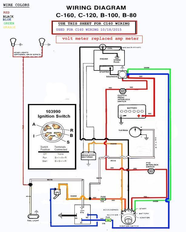 Wheel Horse Ignition Switch Wiring Diagram from www.wheelhorseforum.com