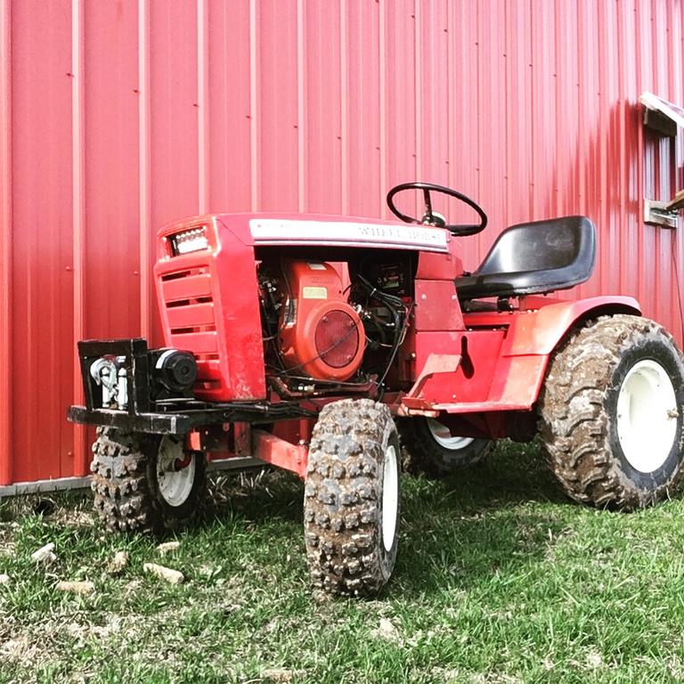 Wheel horse hotsell mud mower