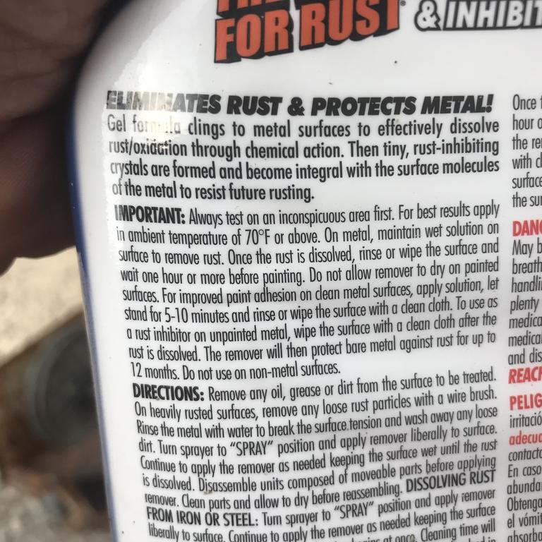 Krud Kutter Rust Remover & Inhibitor Gel, 32-oz.