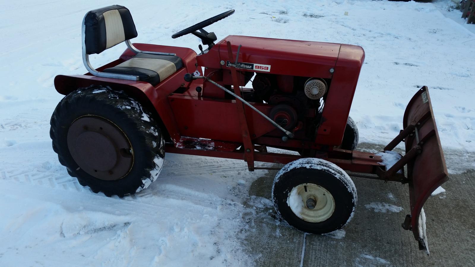 my 953 1955 1964 RedSquare Wheel Horse Forum