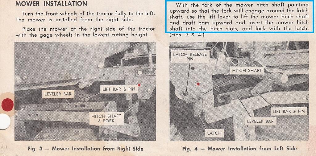Hard to mount the mower deck... - Implements and ...