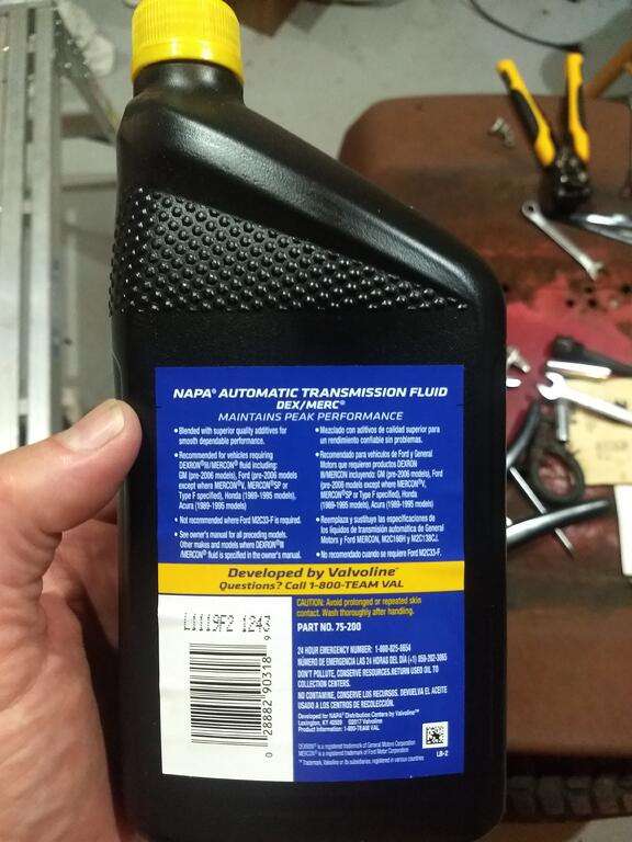 Ford Mercon LV Transmission Fluid (Replaces SP)