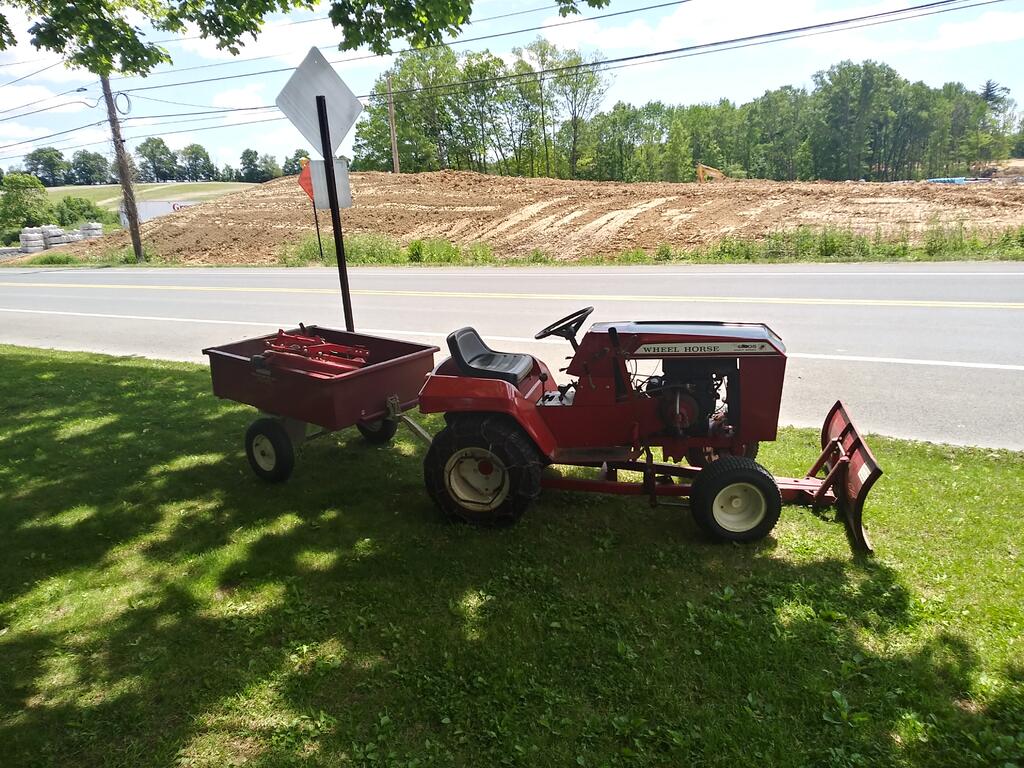 Selling a wheelhorse C105 Wheel Horse Tractors RedSquare Wheel