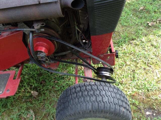 Belt diagram Implements and Attachments RedSquare Wheel Horse Forum