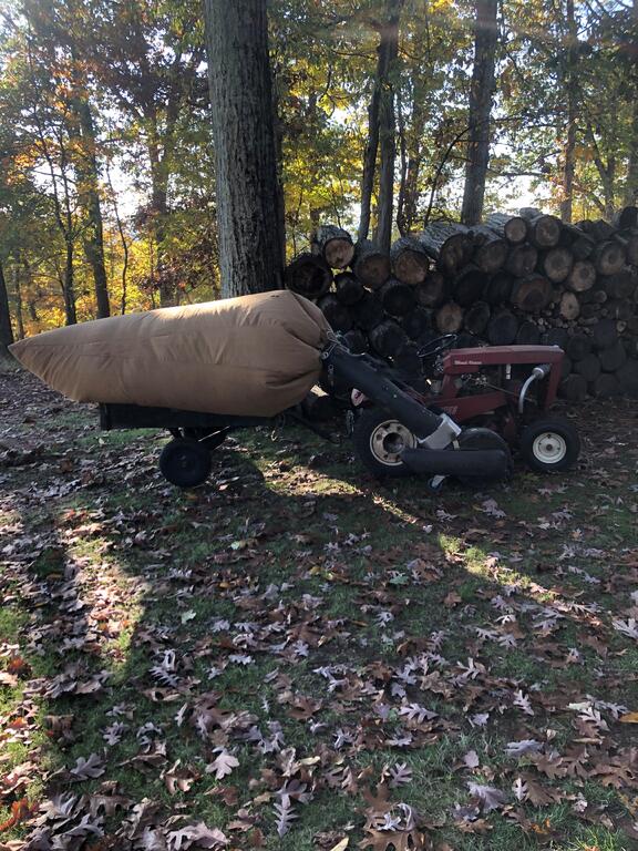 Toro wheel horse bagger attachment online