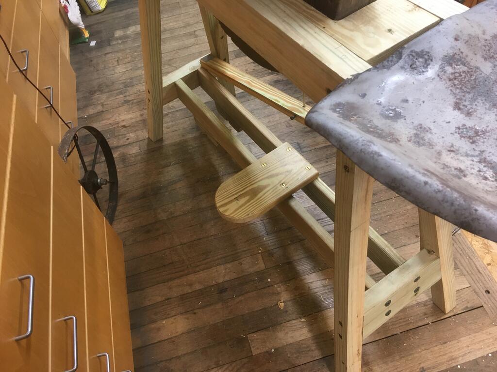 Large treadle grindstone build Tools and Equipment RedSquare Wheel