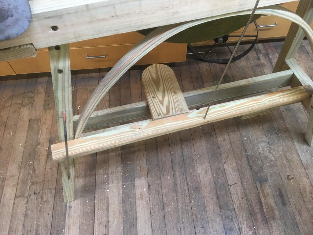 Large treadle grindstone build Tools and Equipment RedSquare Wheel