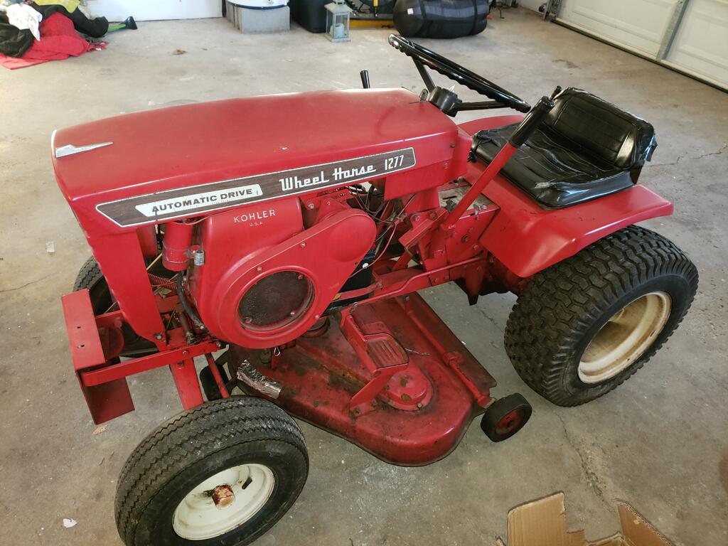 New to me 1277. Looking for tips and advice. Wheel Horse