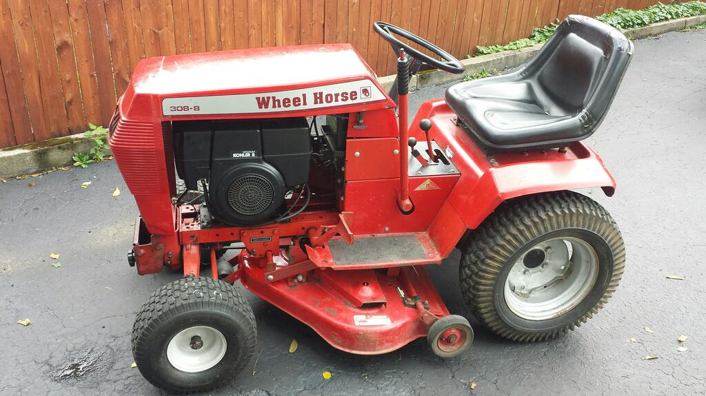 3088 and two attachments Wheel Horse Tractors RedSquare Wheel