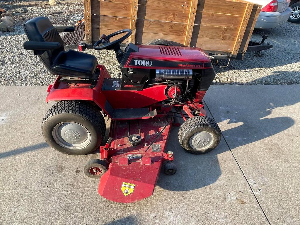 Wheel horse 60 inch mower deck clearance