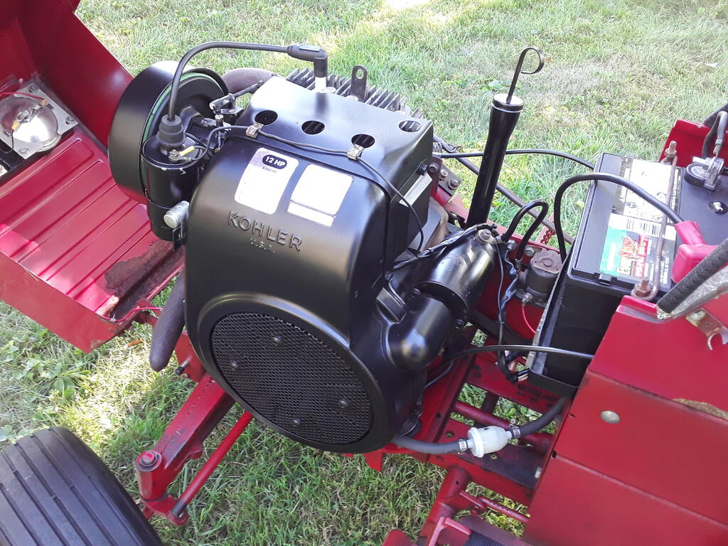C125 With a 42" snow plow Wheel Horse Sold Archive RedSquare Wheel